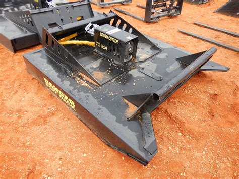 skid steer pushing brush|skid steer brush grinder attachment.